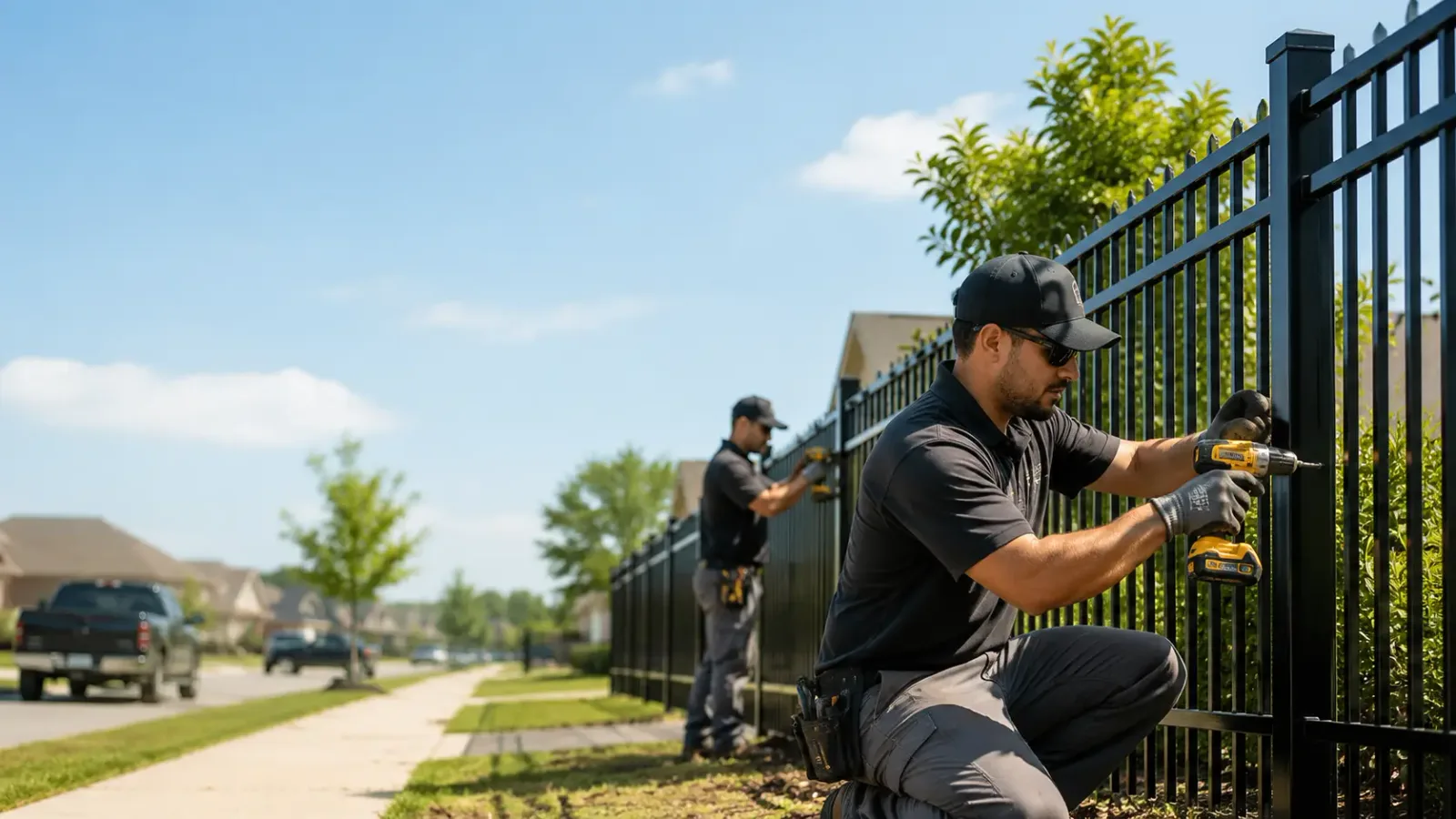 Metal Fence Installation in Allenton, WI